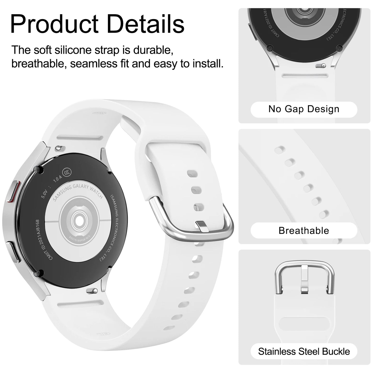 Adorable Silicone Band for Samsung Galaxy Watch - Ideal Phone Accessories