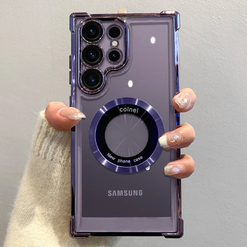 Fashionable Wireless Charge Case for Samsung Galaxy - Ideal Phone Accessories