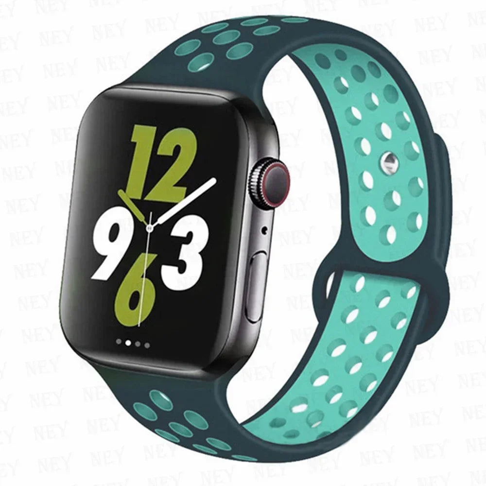 Stylish Sport Silicone Band For Apple Watch - Ideal Phone Accessories
