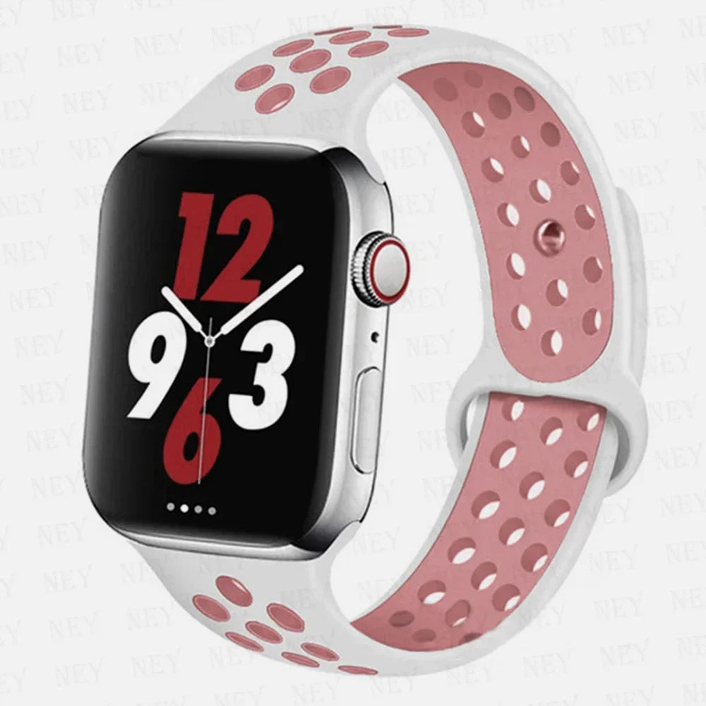 Stylish Sport Silicone Band For Apple Watch - Ideal Phone Accessories