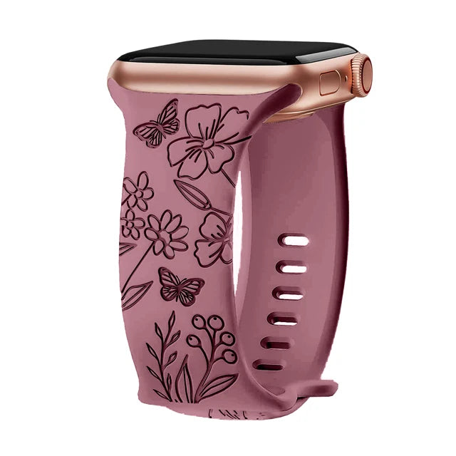 Magnificent Floral Print Band for Apple Watch - Ideal Phone Accessories