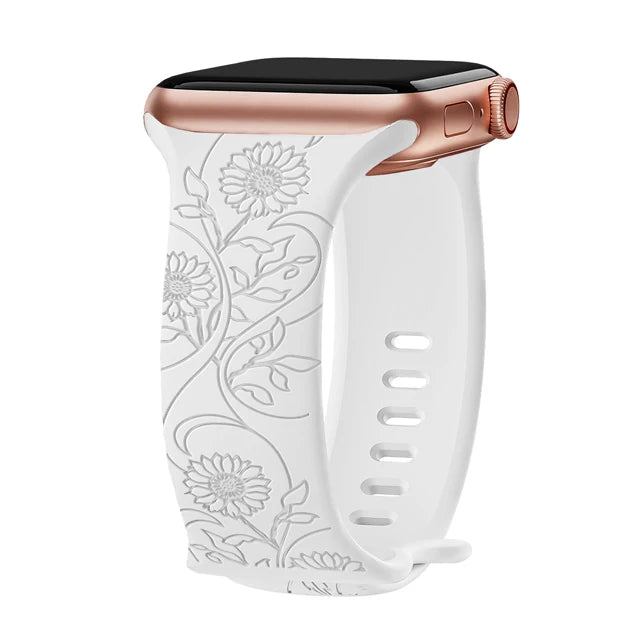 Magnificent Floral Print Band for Apple Watch - Ideal Phone Accessories