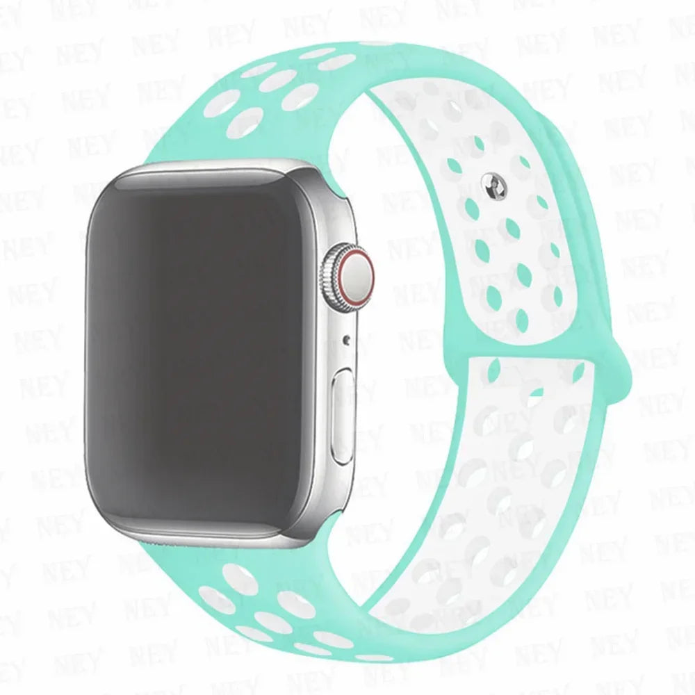 Stylish Sport Silicone Band For Apple Watch - Ideal Phone Accessories