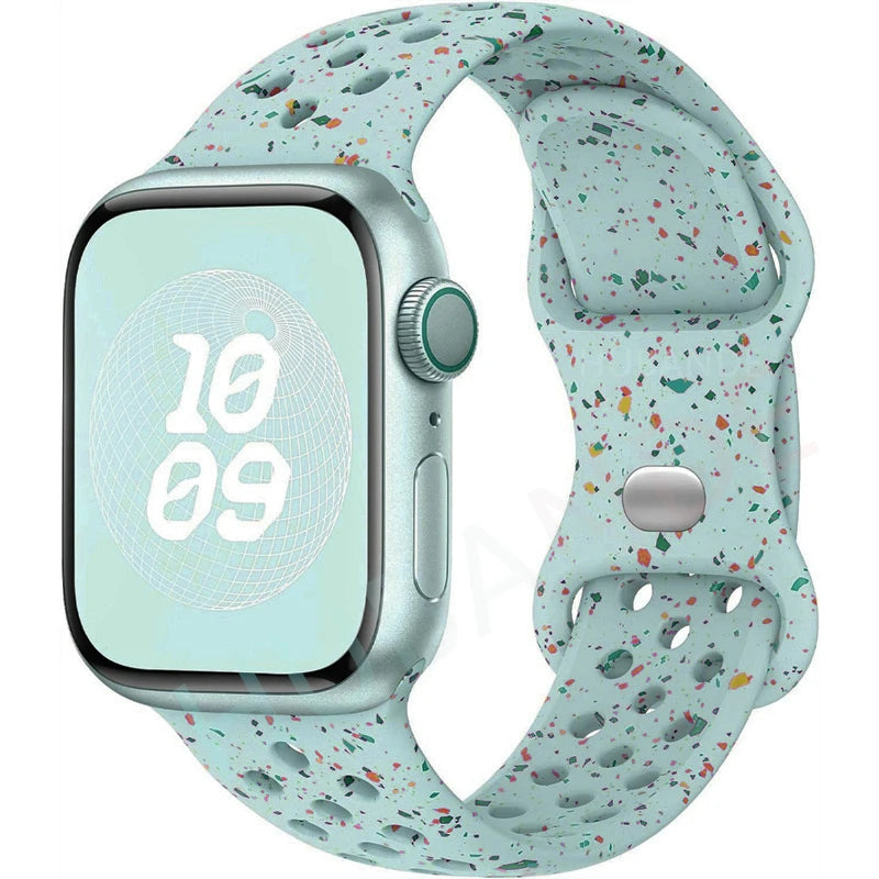 Adorable Breathable Silicone Band for Apple Watch - Ideal Phone Accessories