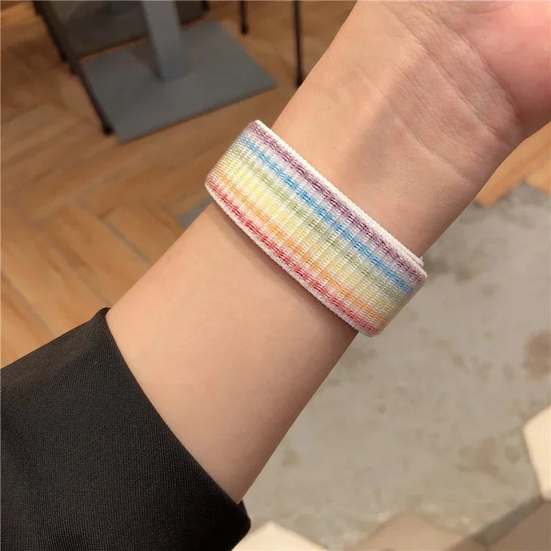 Cute Nylon Breathable Band for Apple Watch - Ideal Phone Accessories