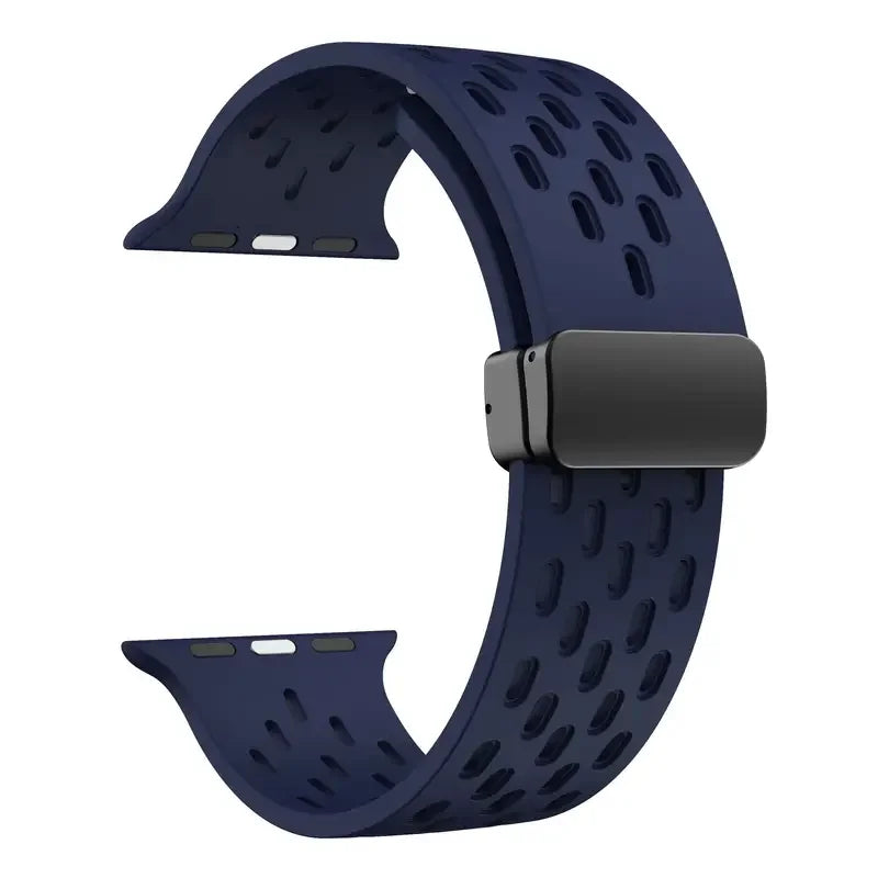 Amazing Breathable Silicone Band for Apple Watch - Ideal Phone Accessories
