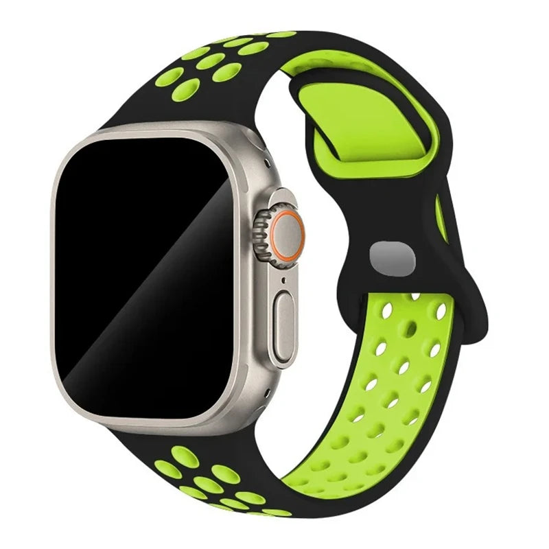 Adorable Breathable Silicone Band for Apple Watch - Ideal Phone Accessories
