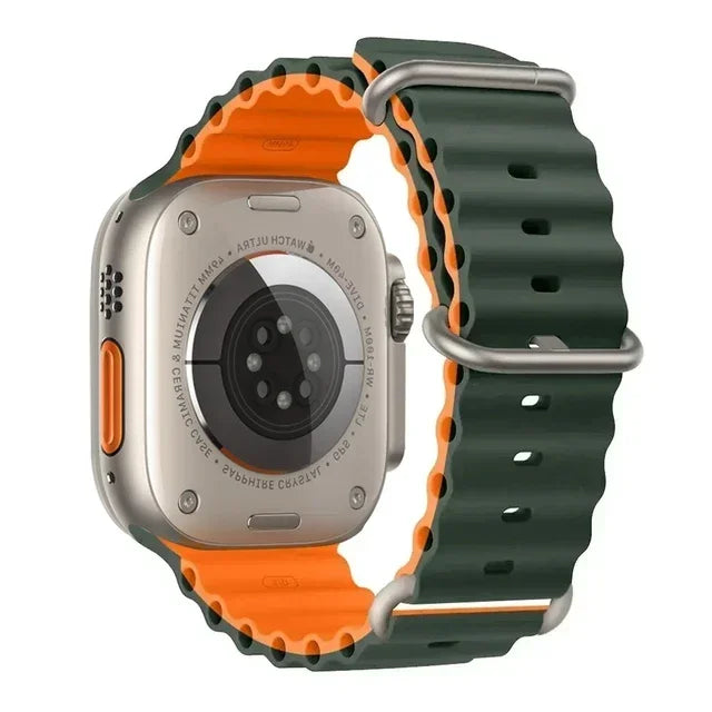 Elegant Ocean Silicone Band for Apple Watch - Ideal Phone Accessories