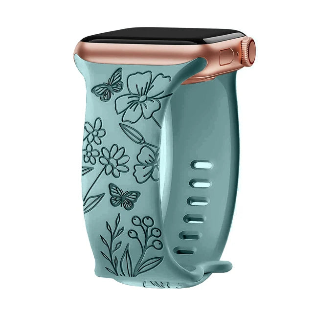 Magnificent Floral Print Band for Apple Watch - Ideal Phone Accessories