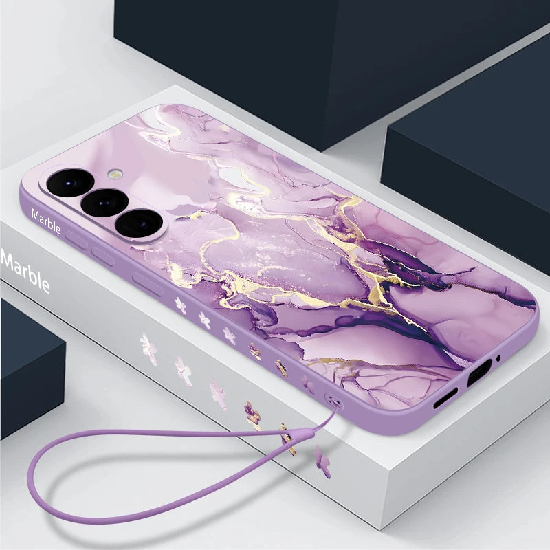 Stunning Colorful Marble Case for Samsung Galaxy - Ideal Phone Accessories