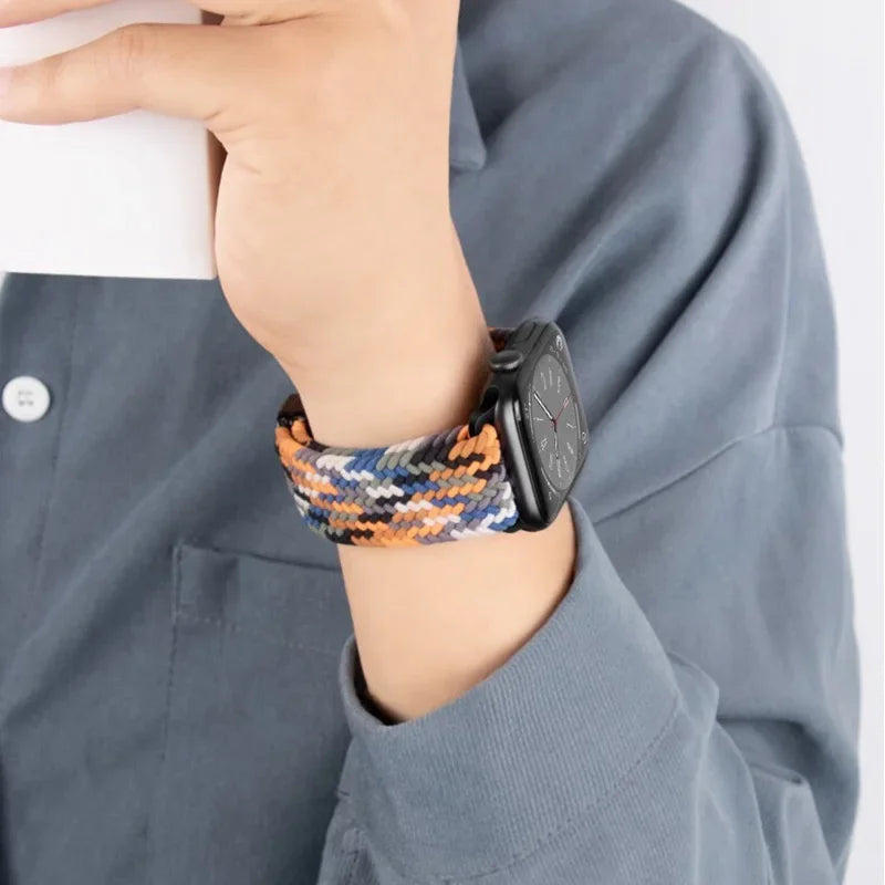 Elegant Braided Band For Apple Watch - Ideal Phone Accessories