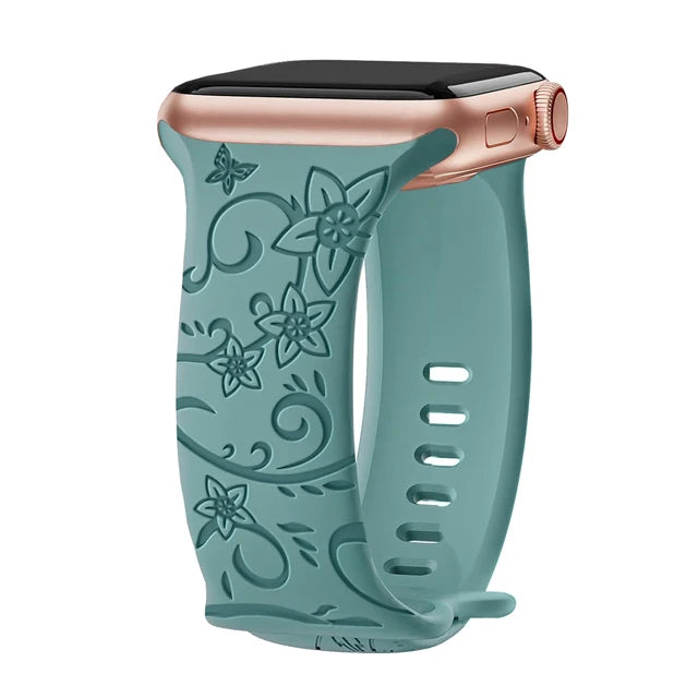 Magnificent Floral Print Band for Apple Watch - Ideal Phone Accessories