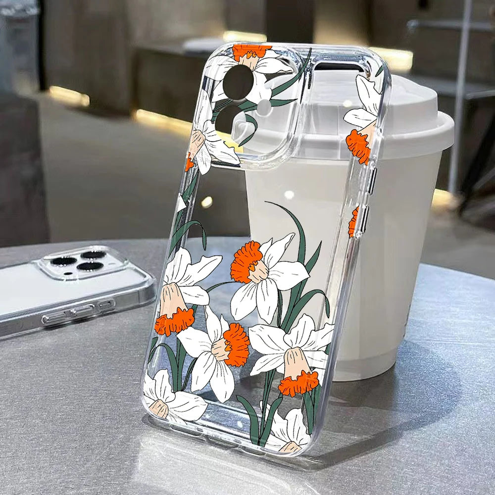 Gorgeous Shockproof Flower Case for iPhone - Ideal Phone Accessories