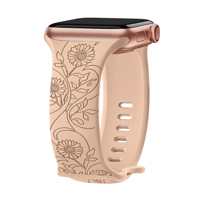 Magnificent Floral Print Band for Apple Watch - Ideal Phone Accessories