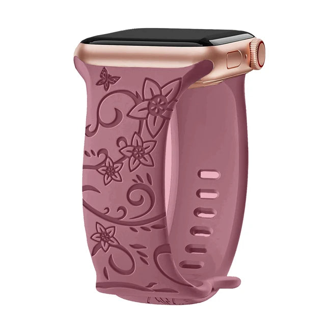 Magnificent Floral Print Band for Apple Watch - Ideal Phone Accessories