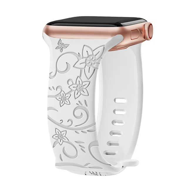 Magnificent Floral Print Band for Apple Watch - Ideal Phone Accessories