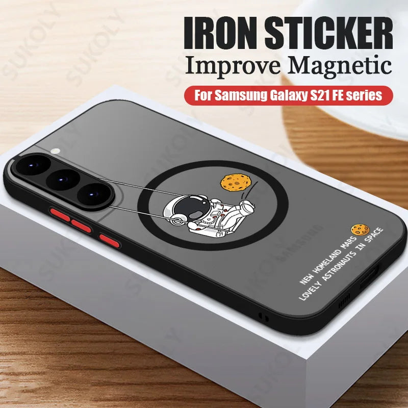 Fantastic MagSafe Astronaut Case for Samsung Galaxy - Ideal Phone Accessories