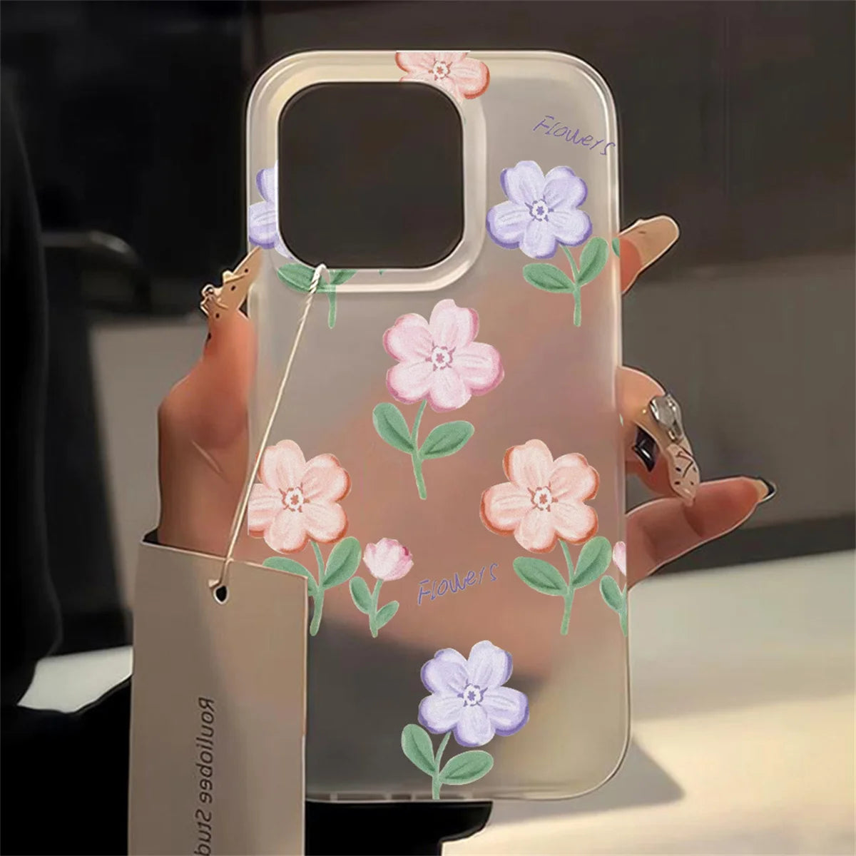 Cute Transparent Matte Case for iPhone - Ideal Phone Accessories