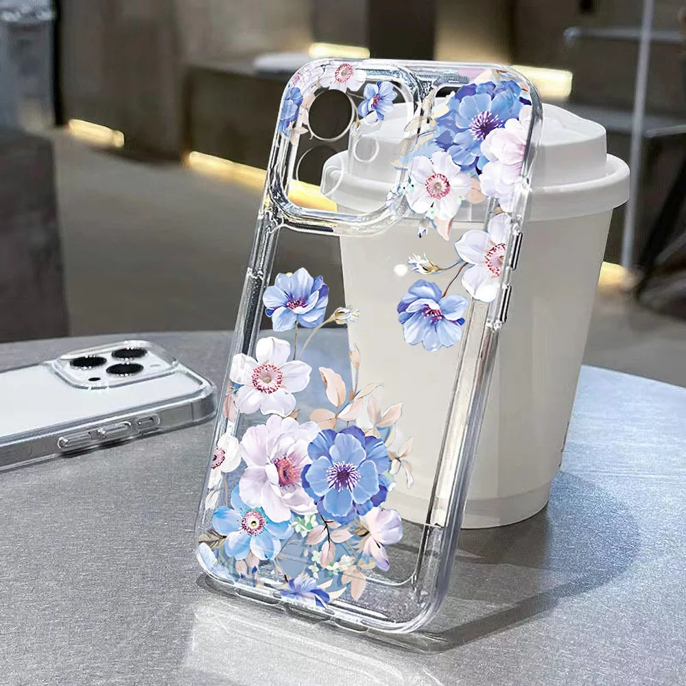 Gorgeous Floral Silicone Case for Samsung Galaxy - Ideal Phone Accessories