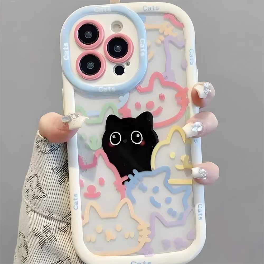 Magnificent Cut Cat Animal Case for iPhone - Ideal Phone Accessories