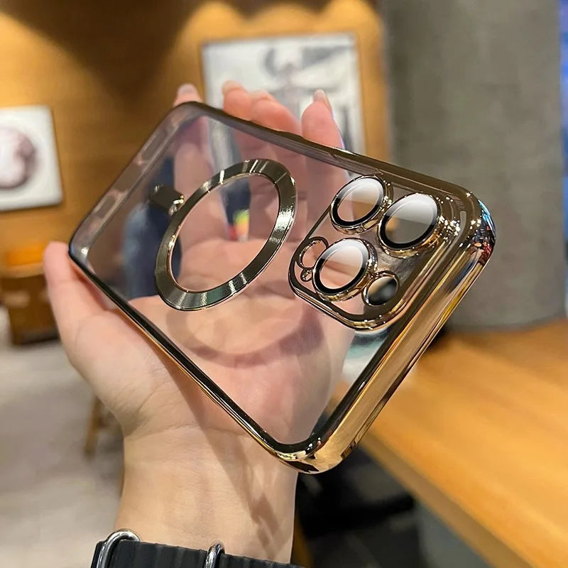 Stunning Luxury MagSafe Clear Case for iPhone - Ideal Phone Accessories