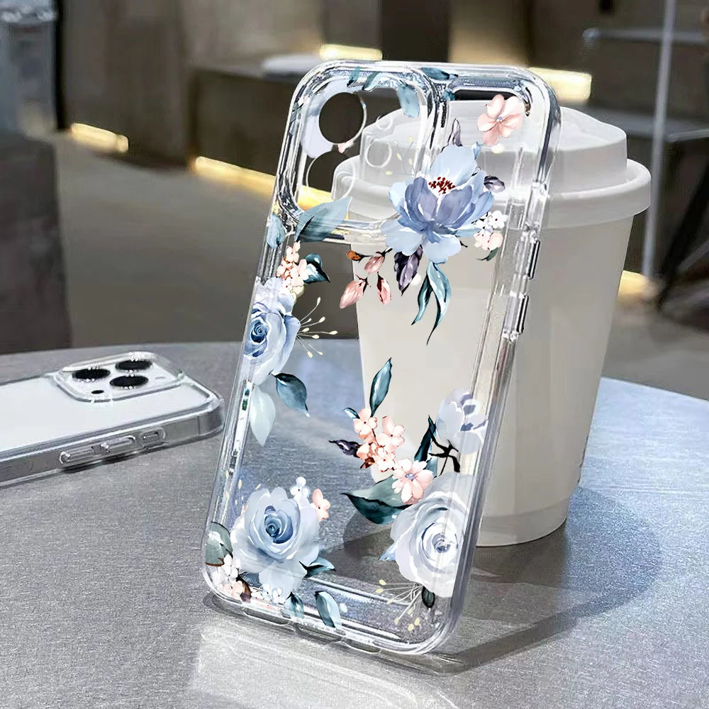 Gorgeous Floral Silicone Case for Samsung Galaxy - Ideal Phone Accessories