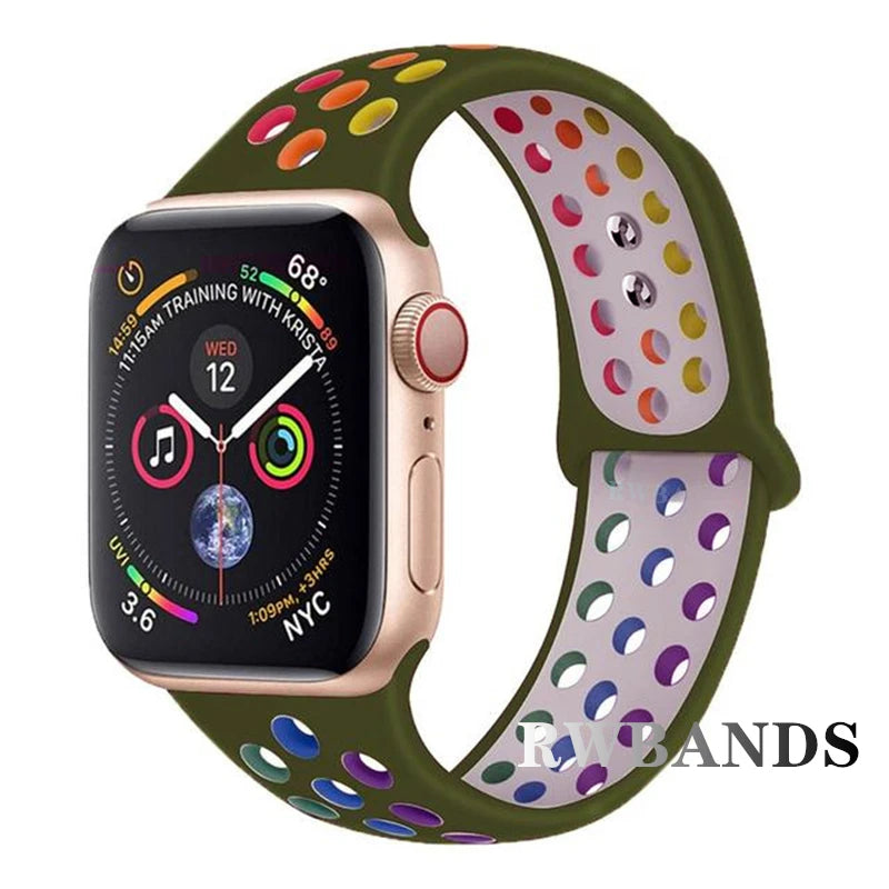 Gorgeous Breathable Sport Band for Apple Watch - Ideal Phone Accessories