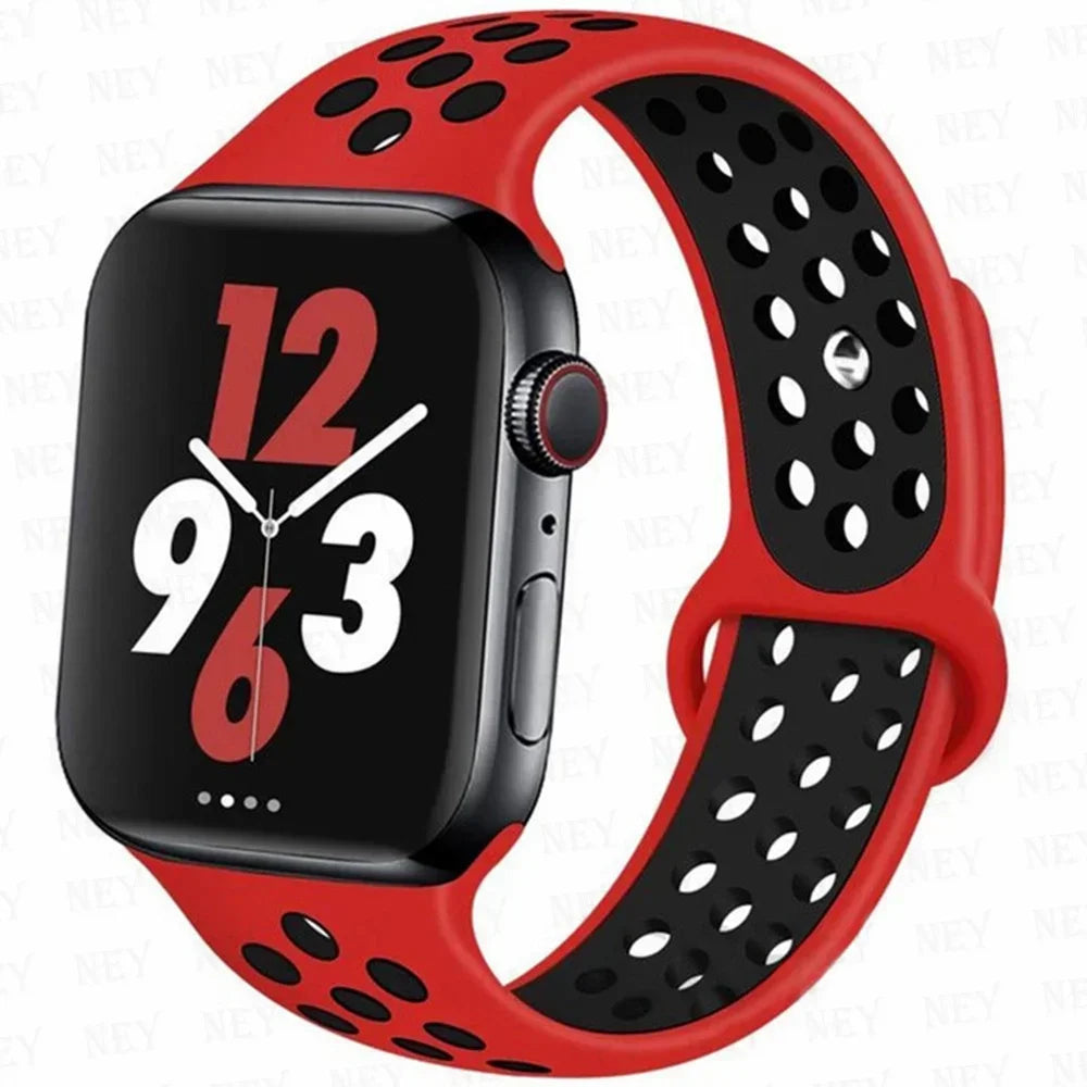 Stylish Sport Silicone Band For Apple Watch - Ideal Phone Accessories
