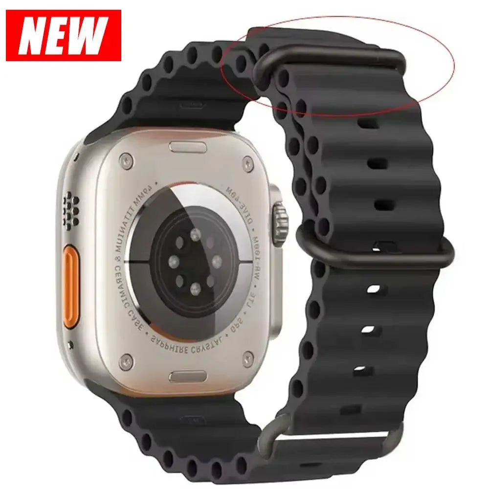 Elegant Ocean Silicone Band for Apple Watch - Ideal Phone Accessories