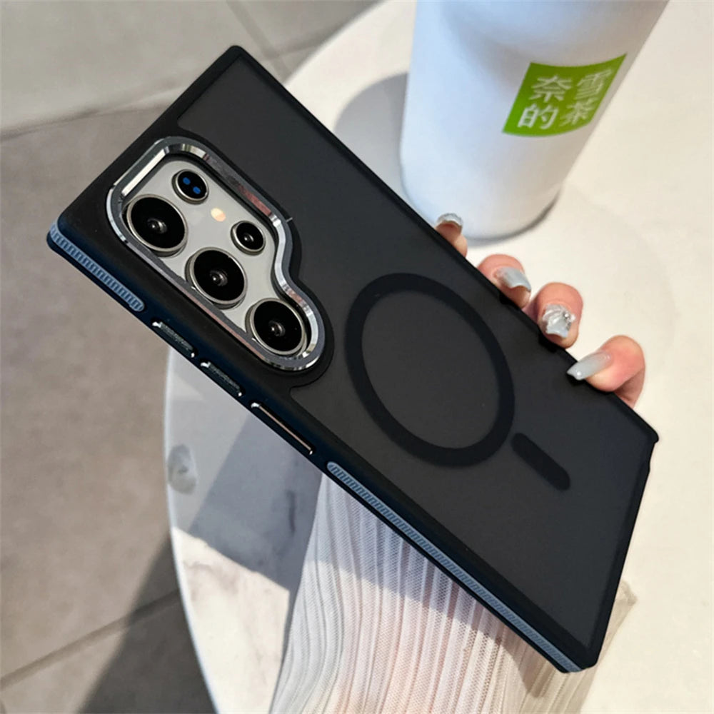 Magnificent Matte Magnetic Case for Samsung Galaxy - Ideal Phone Accessories