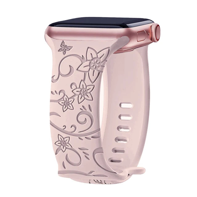 Magnificent Floral Print Band for Apple Watch - Ideal Phone Accessories