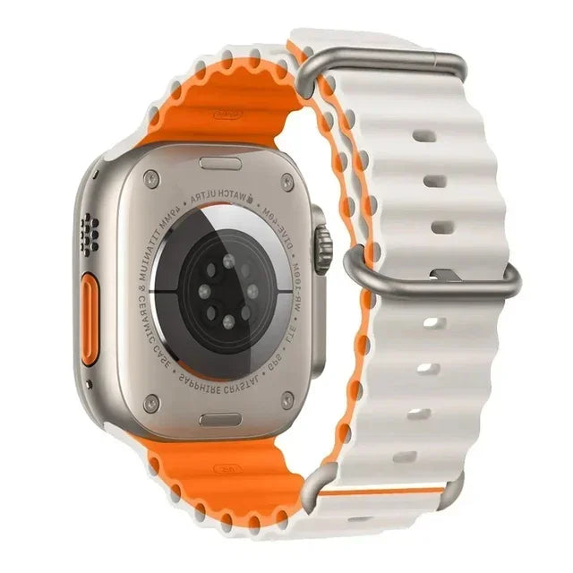 Elegant Ocean Silicone Band for Apple Watch - Ideal Phone Accessories