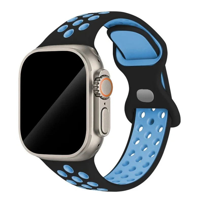 Adorable Breathable Silicone Band for Apple Watch - Ideal Phone Accessories