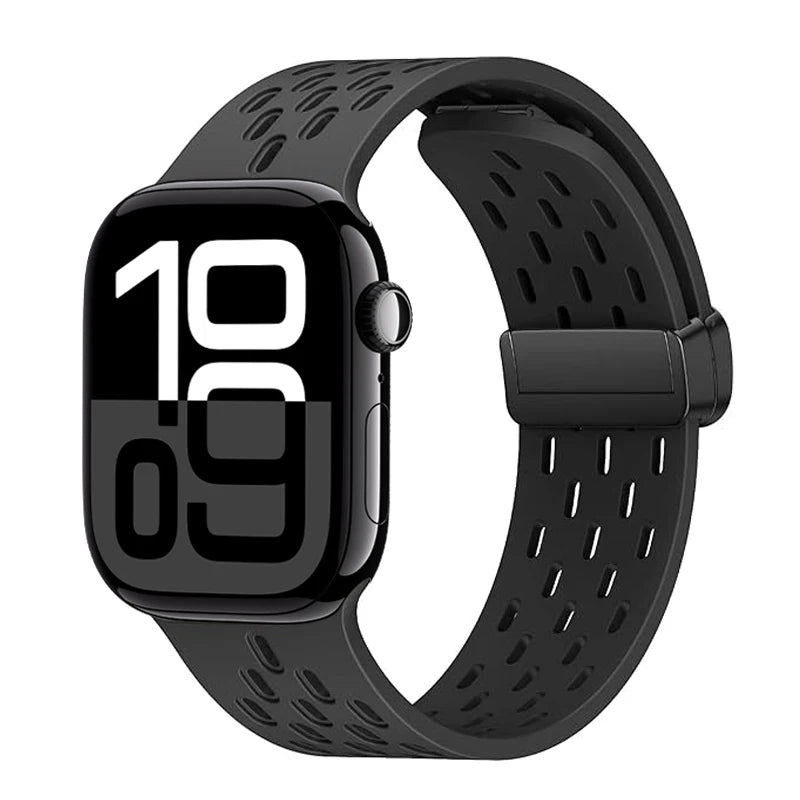 Amazing Breathable Silicone Band for Apple Watch - Ideal Phone Accessories