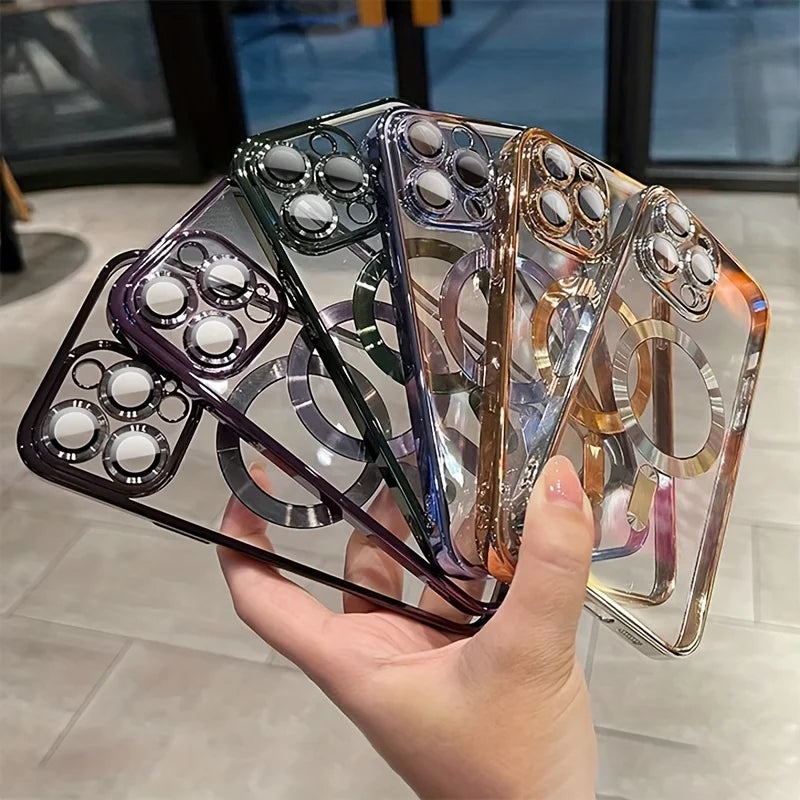 Stunning Luxury MagSafe Clear Case for iPhone - Ideal Phone Accessories