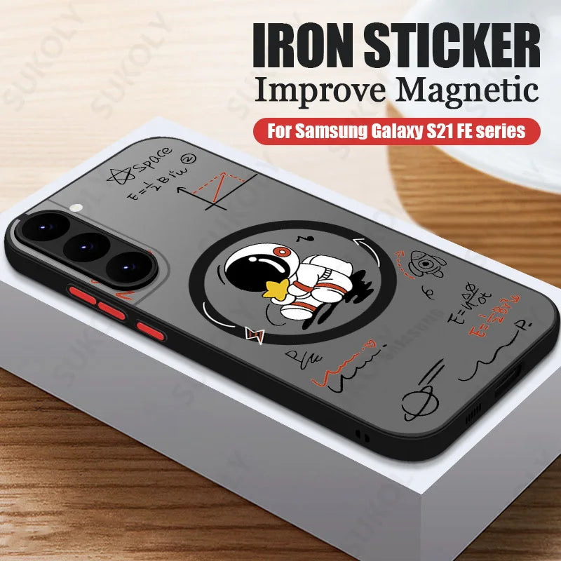 Fantastic MagSafe Astronaut Case for Samsung Galaxy - Ideal Phone Accessories