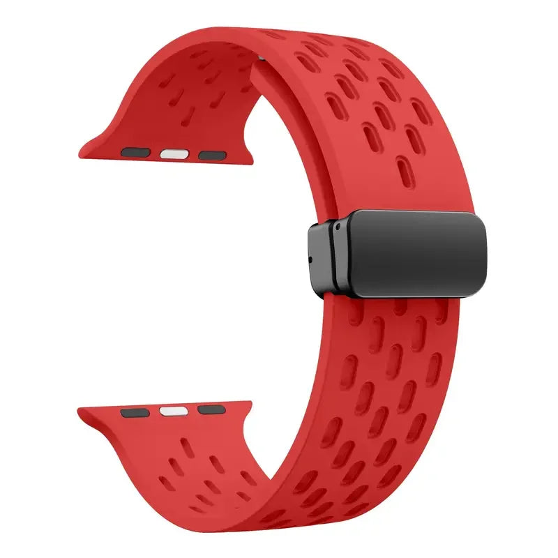 Amazing Breathable Silicone Band for Apple Watch - Ideal Phone Accessories
