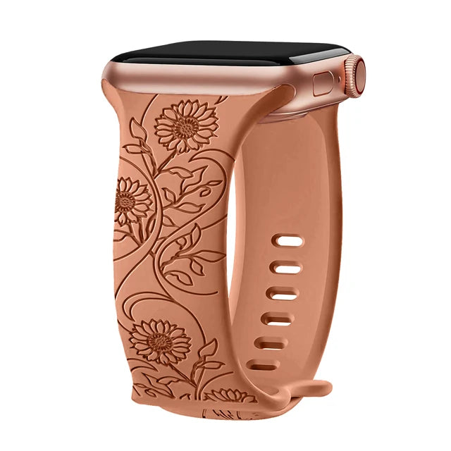 Magnificent Floral Print Band for Apple Watch - Ideal Phone Accessories