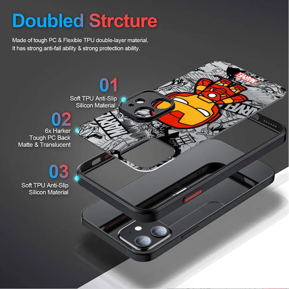 Fantastic Cartoon Groot Spiderman Case for iPhone - Ideal Phone Accessories