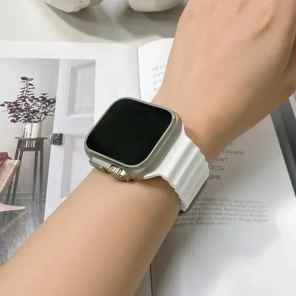 Elegant Ocean Silicone Band for Apple Watch - Ideal Phone Accessories