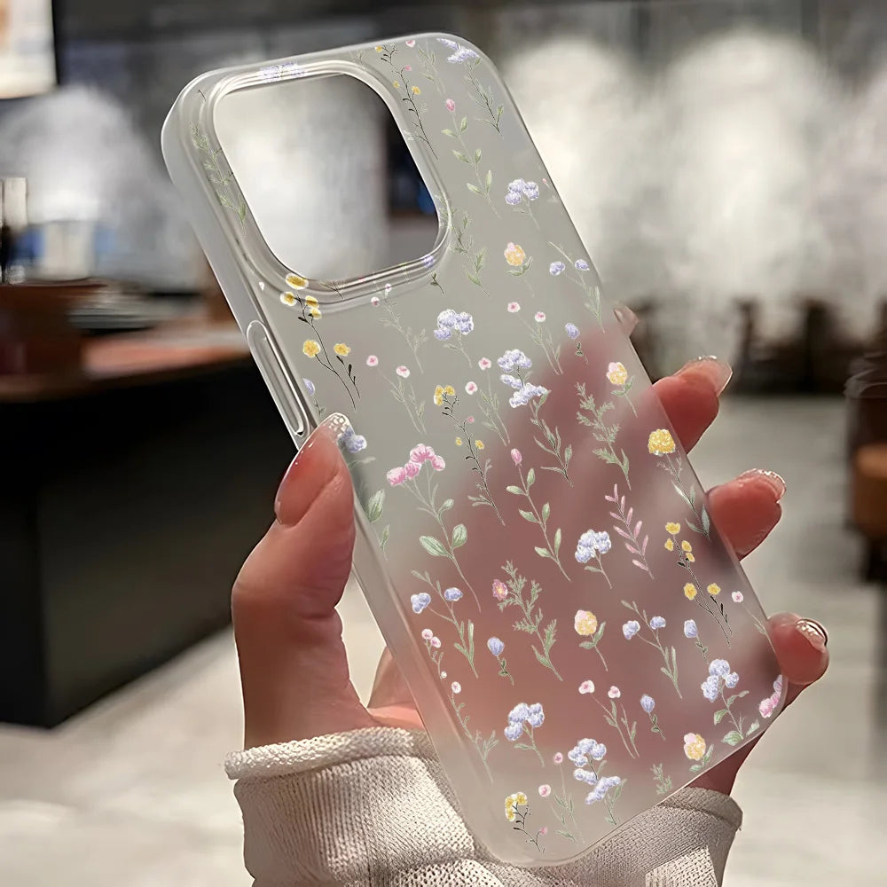 Cute Transparent Matte Case for iPhone - Ideal Phone Accessories