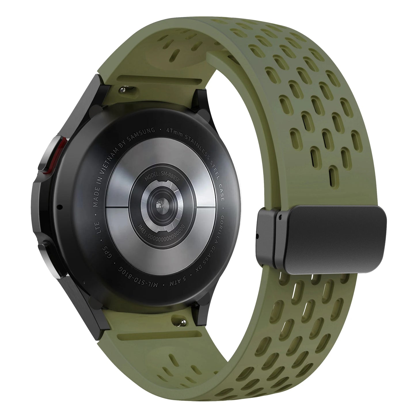 Astonishing Silicone Band for Samsung Galaxy Watch - Ideal Phone Accessories