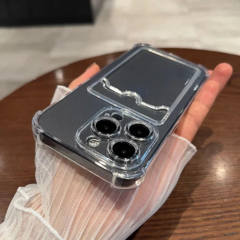 Alluring Soft Card Bag Case for iPhone - Ideal Phone Accessories