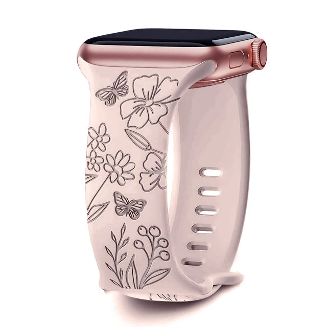 Magnificent Floral Print Band for Apple Watch - Ideal Phone Accessories