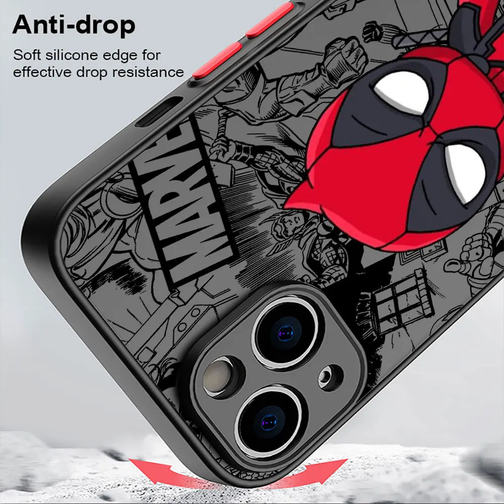 Fantastic Cartoon Groot Spiderman Case for iPhone - Ideal Phone Accessories
