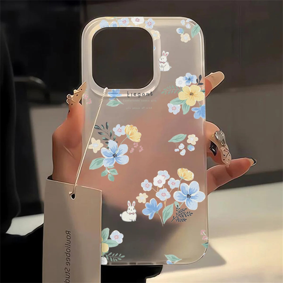 Cute Transparent Matte Case for iPhone - Ideal Phone Accessories