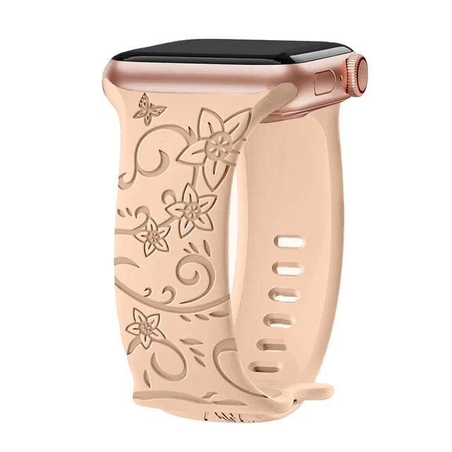 Magnificent Floral Print Band for Apple Watch - Ideal Phone Accessories