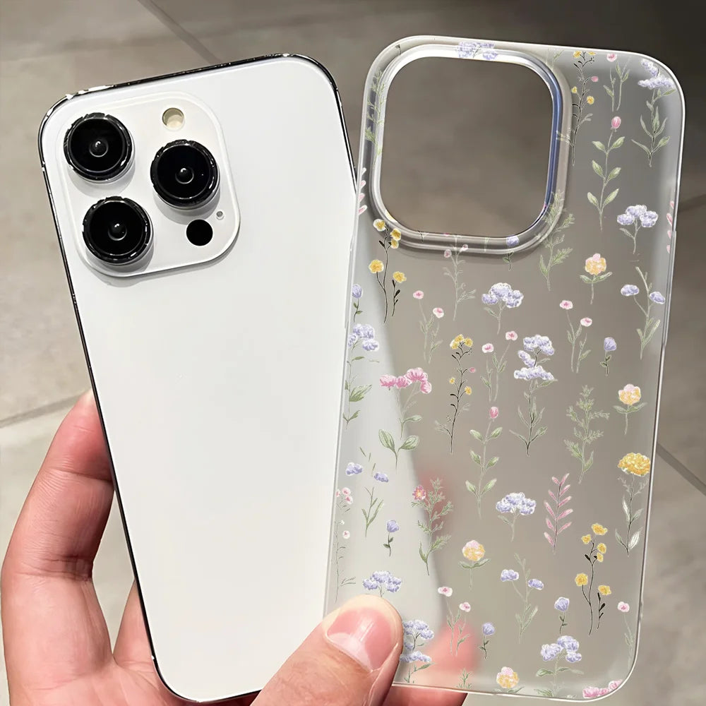 Cute Transparent Matte Case for iPhone - Ideal Phone Accessories