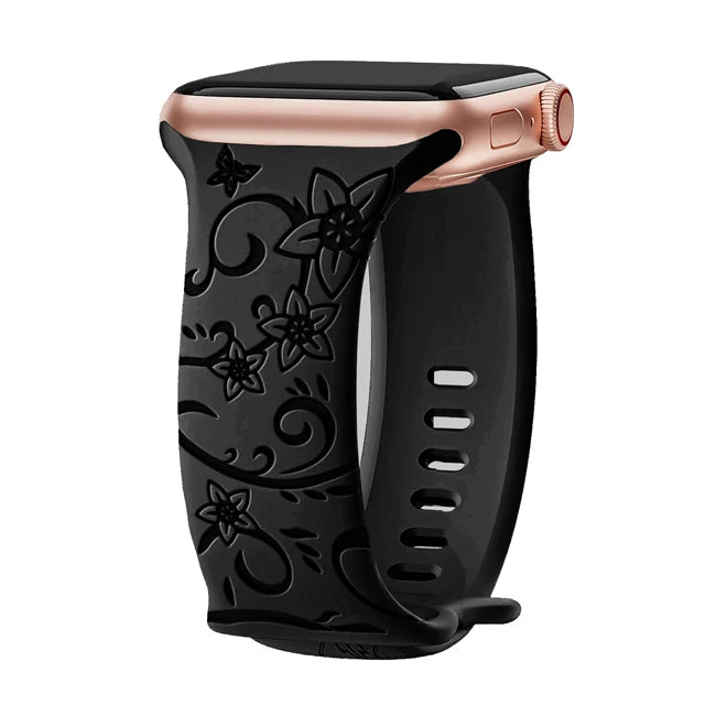 Magnificent Floral Print Band for Apple Watch - Ideal Phone Accessories