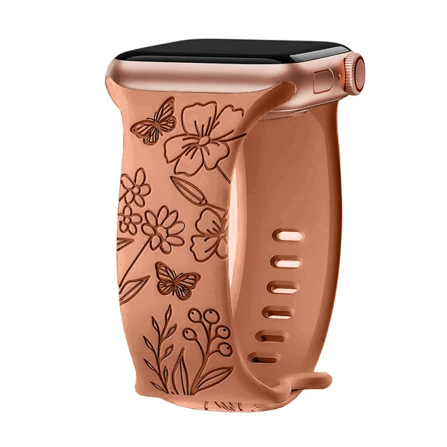 Magnificent Floral Print Band for Apple Watch - Ideal Phone Accessories